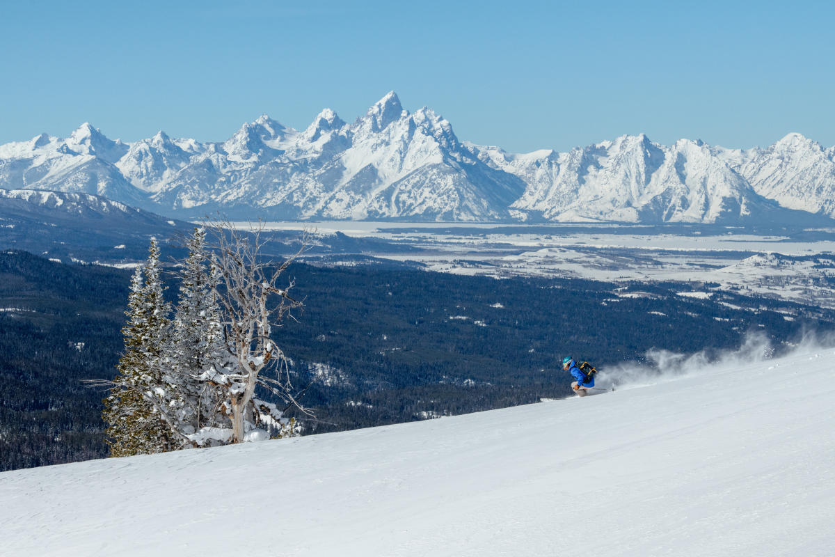 Teton Mountains - Detail Driven Jackson Hole
